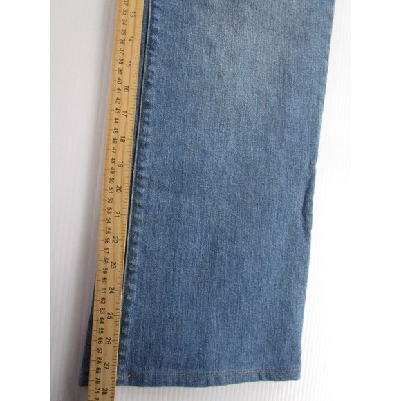 Lands End Jeans 14 Bootcut Original Fit Classic Waist Denim Pants Y2K - Picture 5 of 10
